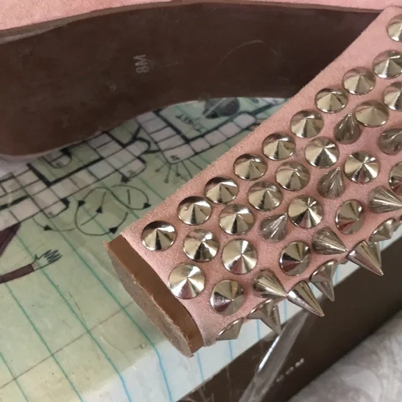 Jeffrey Campbell pink spiked Lita size 8 - Picture 5 of 6